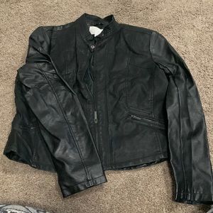 Leather jacket